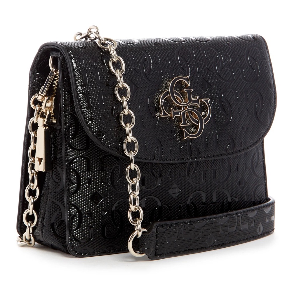 Just one time use. Guess Black Chain Shoulder Bag